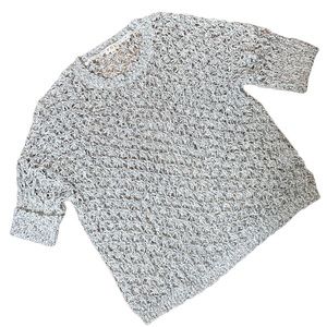 “Slouchy” Overlay Crocheted Sweater